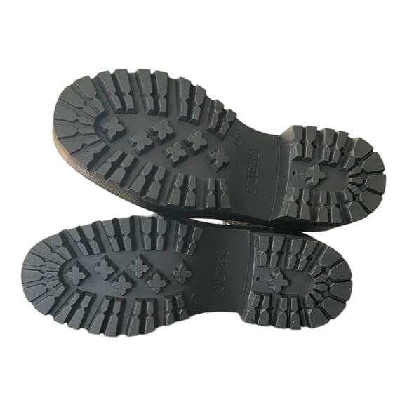 NEW Guess Women's Fearne Lug Sole Lace Up Fall Winter Leopard Bootie Shoes 5.5M - Picture 7 of 13